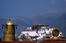Lhasa, Potala - foto di Alessandro Boesi 1995