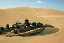 Xinjiang, Cina - Dunhuang, Oasi della Mezzaluna