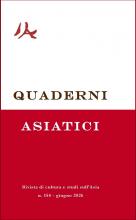 Quaderni Asiatici numero 154